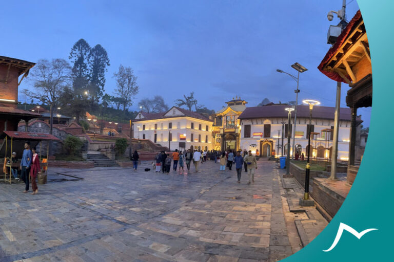 Sacred Delight: Enchanting Aura of Pashupatinath Temple in the Evening Sacred Delight: Enchanting Aura of Pashupatinath Temple in the Evening